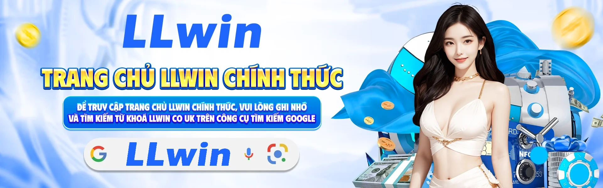 Hình ảnh giới thiệu khu Slot và Nổ hũ tại Llwin